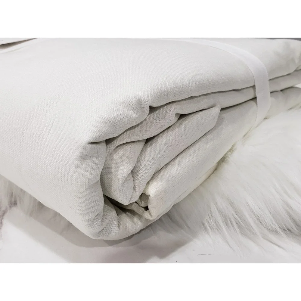 NEW Quince European Linen True Blackout Curtian 96